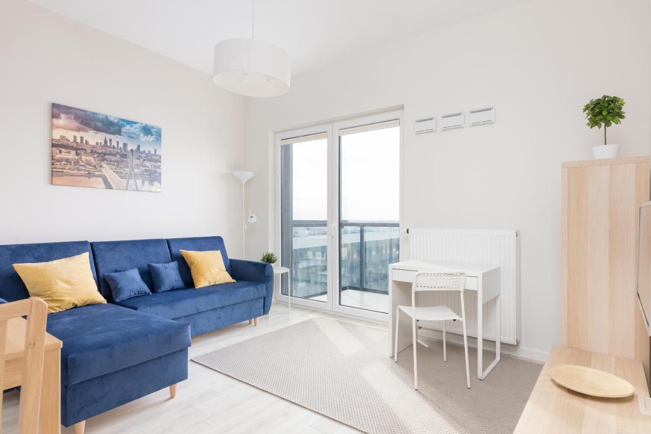 Wola Chic Blue Apartment Warszawa Eksteriør bilde
