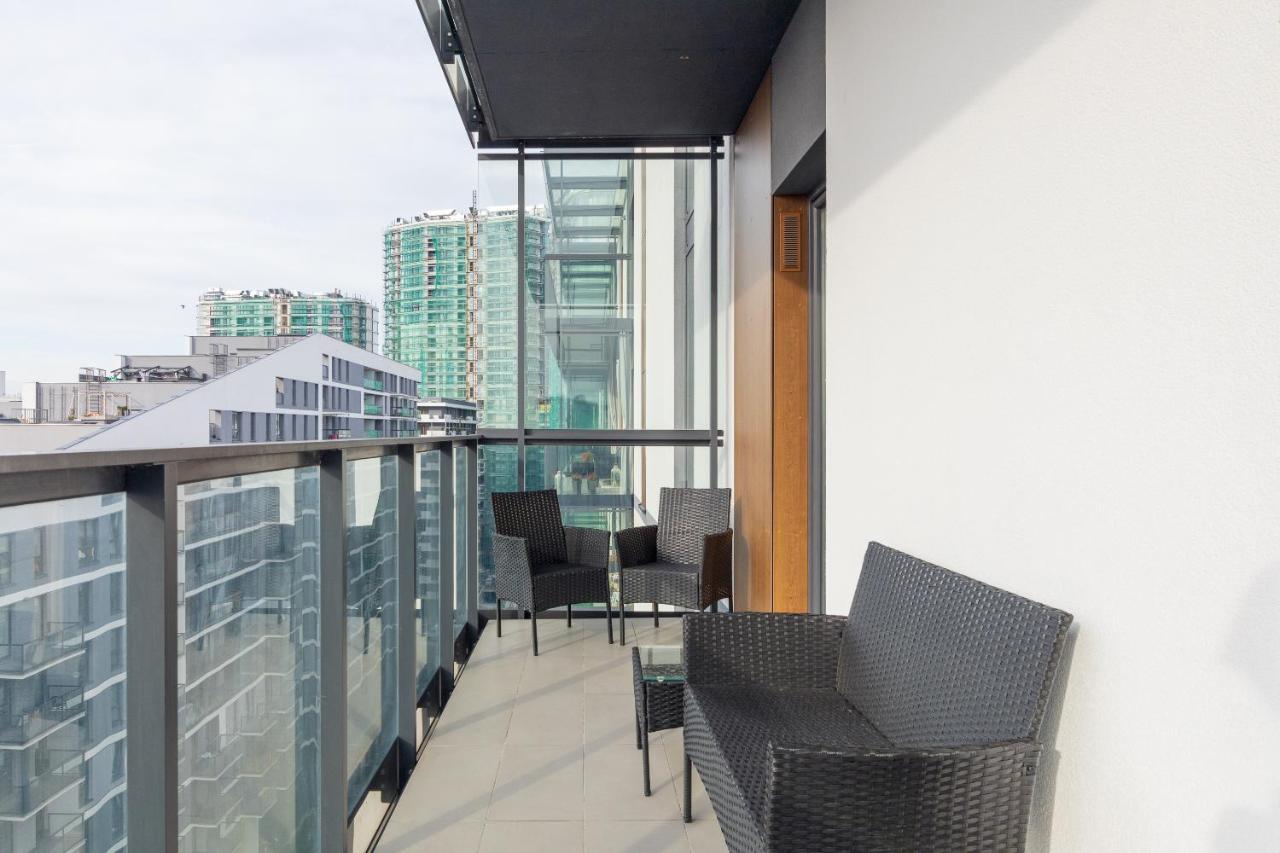 Wola Chic Blue Apartment Warszawa Eksteriør bilde
