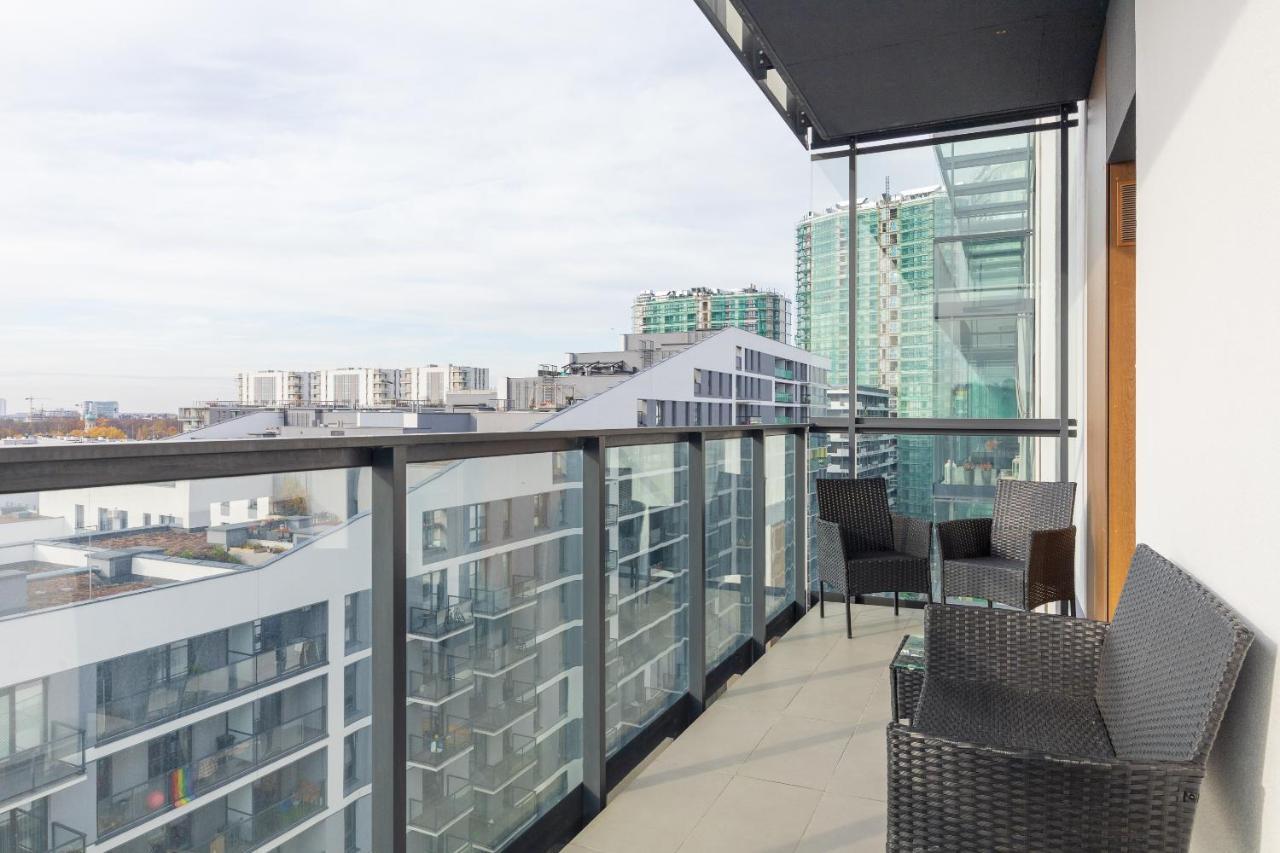 Wola Chic Blue Apartment Warszawa Eksteriør bilde